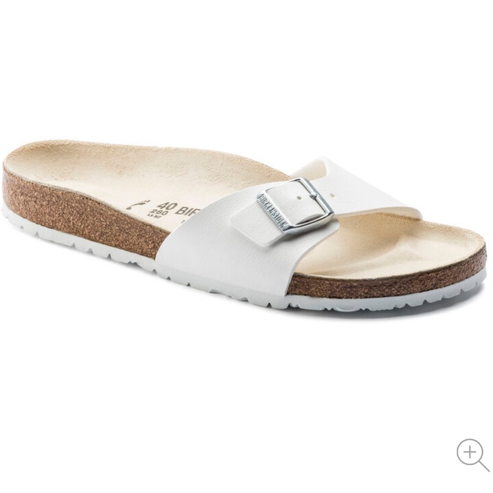 Birkenstock white Madrid sandal size 37 US 7